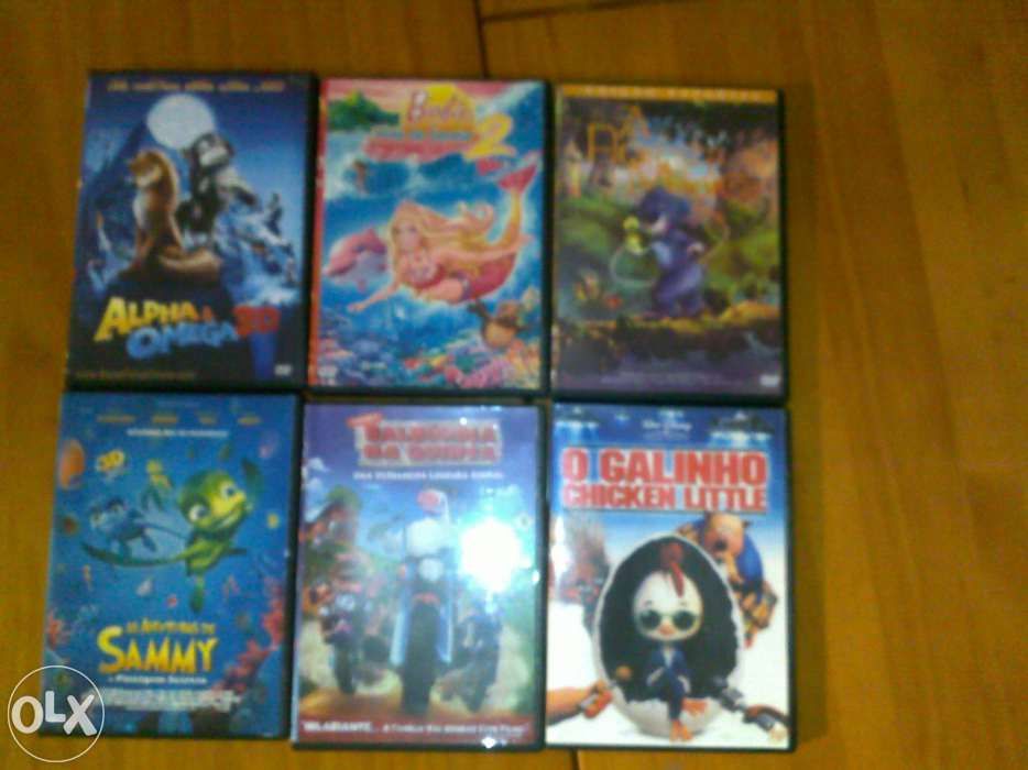 Vendo pack filmes animação