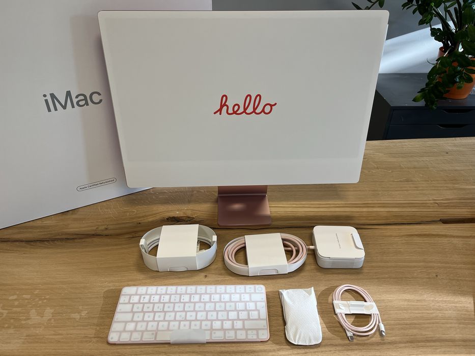 Nowy Apple iMac 24 A2438 M1 16gb 512gb 1tb 2tb wszystkie kolory fv23