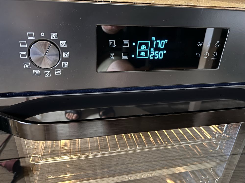 Духовка чорна Samsung DualCook подвійне приготування (Малайзія)