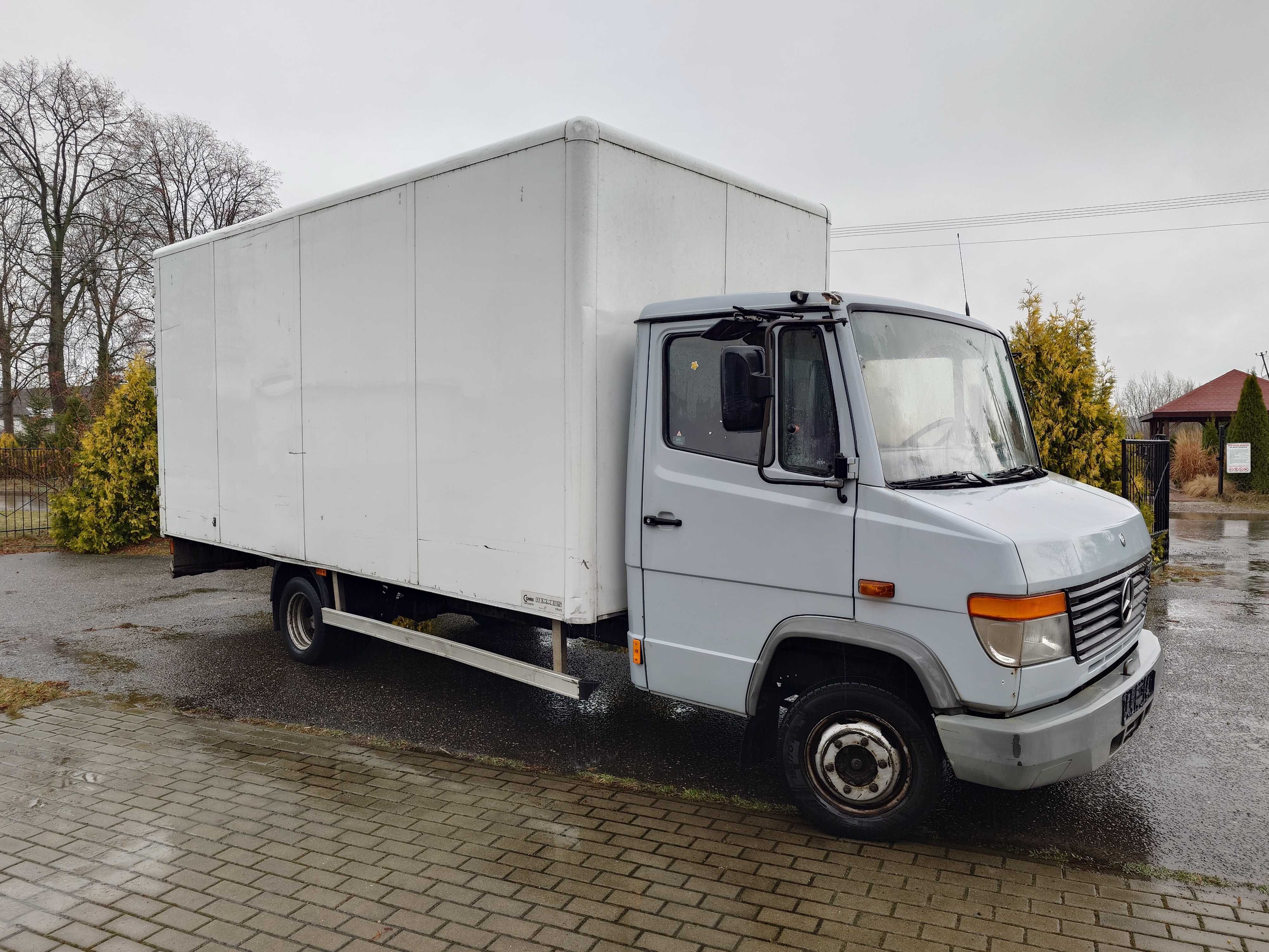 Kontener aluminiowy lekki 4.97 m pasuje Mercedes Iveco Renault