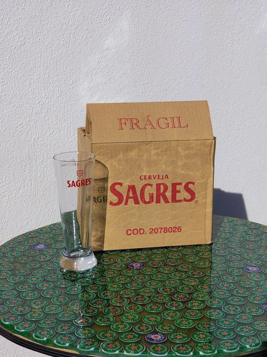 Vendo copos Sagres