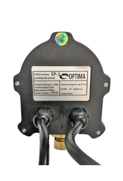 Електронне реле тиску насосної станції Optima EP-1, до 1,1 кВт із захи