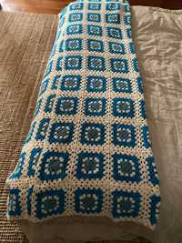 Manta / Colcha em Crochet feita à Mão (Made in Portugal)
