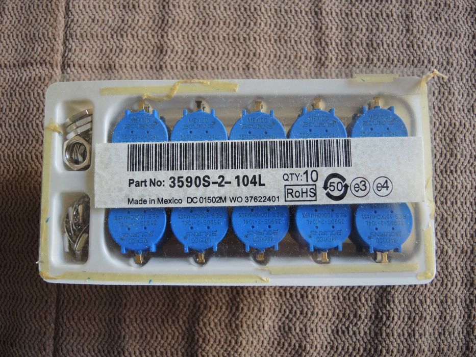 потенціометр BOURNS 100К від 1 штуки