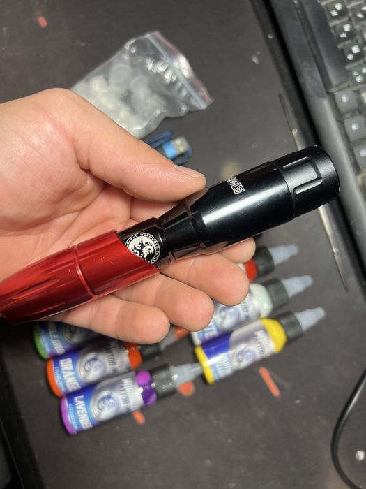 Индукционная тату машинка Wormhole USA(+комплект)