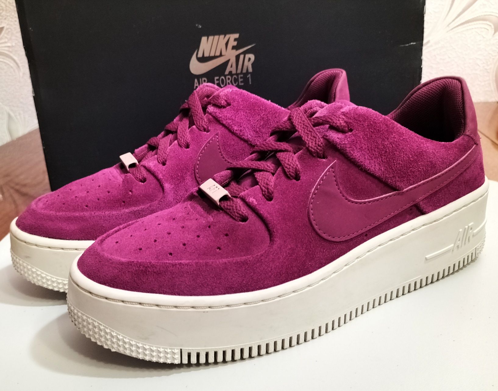 Nike Air Force 1  Sage violet Жіночі кросівки Оригінал