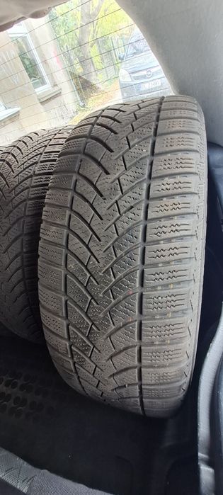 Opony zimowe + felgi stalowe + kołpaki
