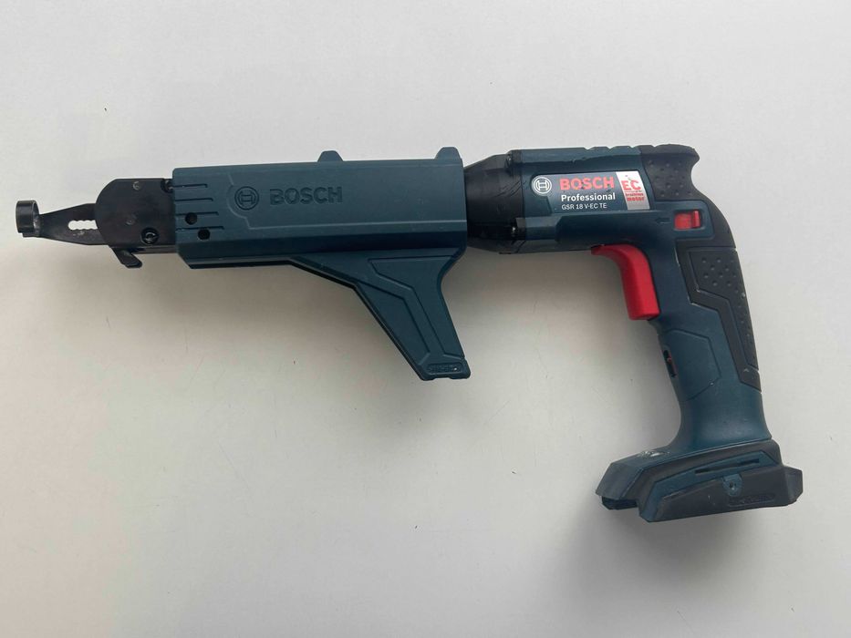 Bosch GSR 18V-EC TE + magazynek GMA 55 – wkrętarka do suchej zabudowy