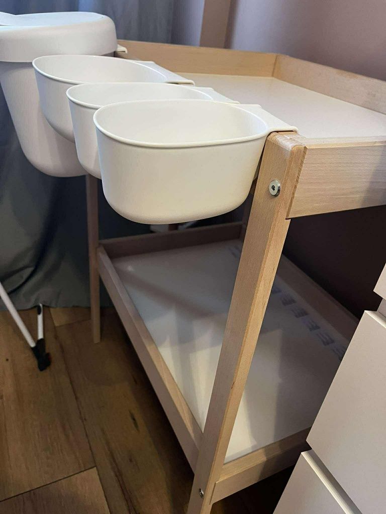 Przewijak singlar ikea z pojemnikami