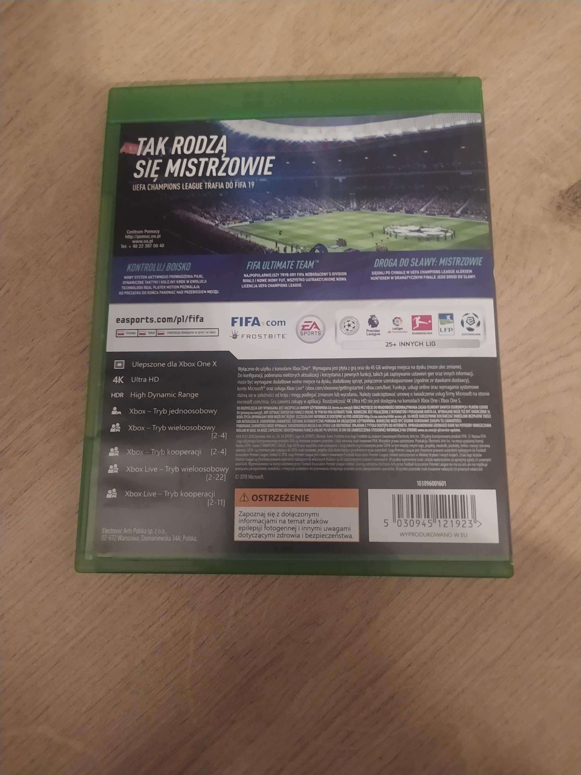 FIFA 19 Xbox series s