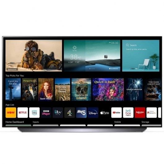 TV OLED LG 55C14LB — 55” 4K UHD Smart TV (estado impecável)