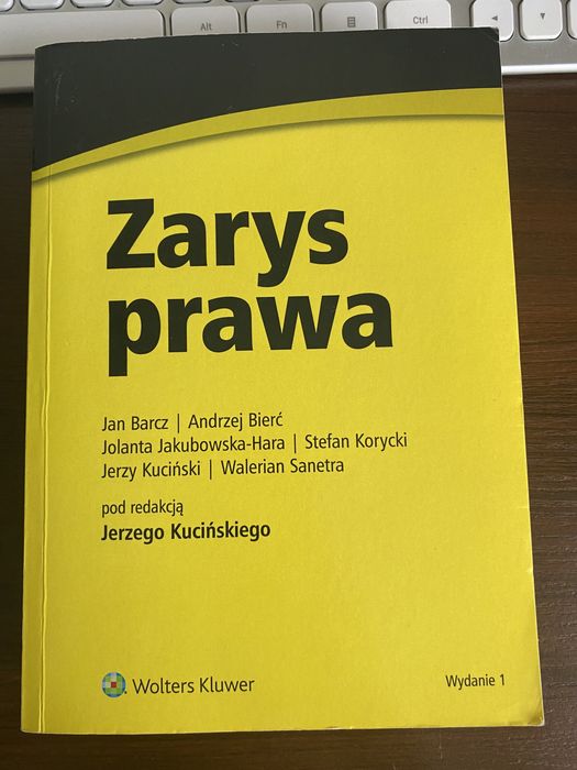 Zarys prawa Jerzy Kuciński