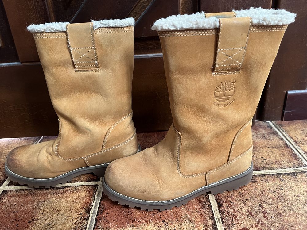 Дитячі зимові водонепроникні чоботи timberland , зимние сапоги