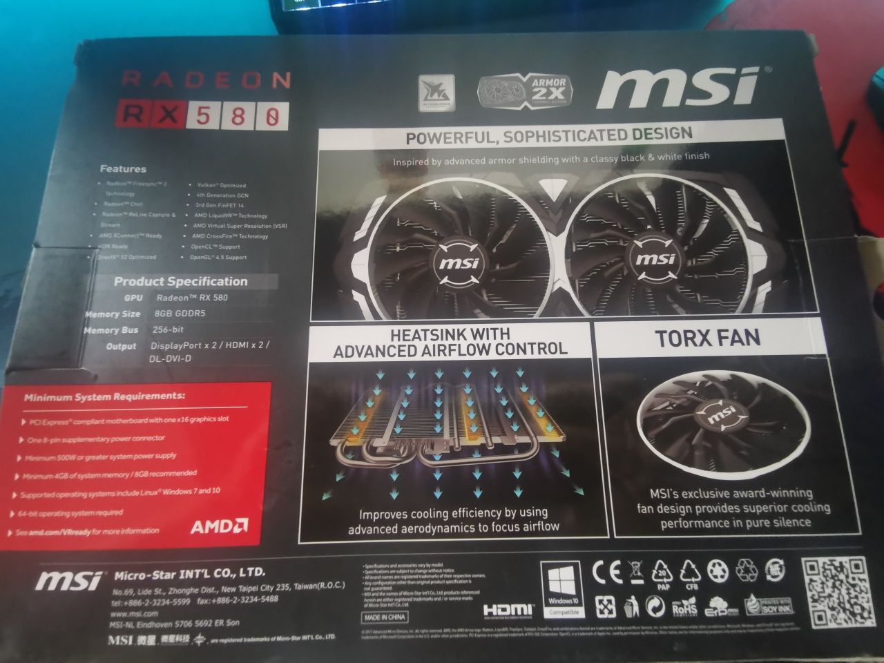 karta graficznamsii rx580