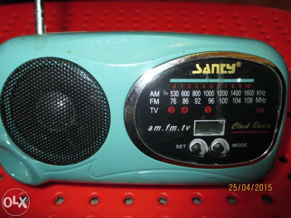 6 Mini radios transistores