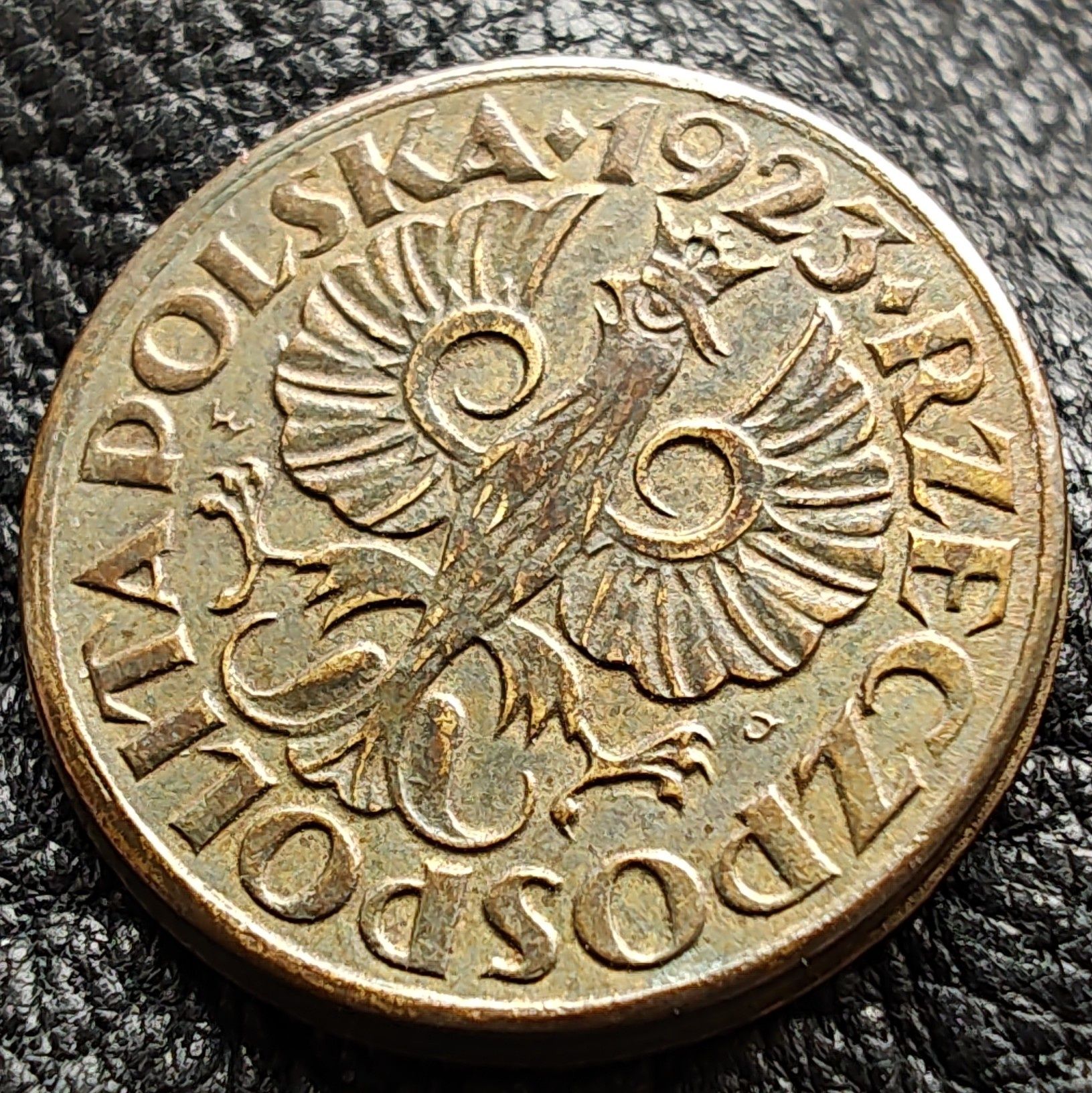 1 grosz 1923 jednostronny