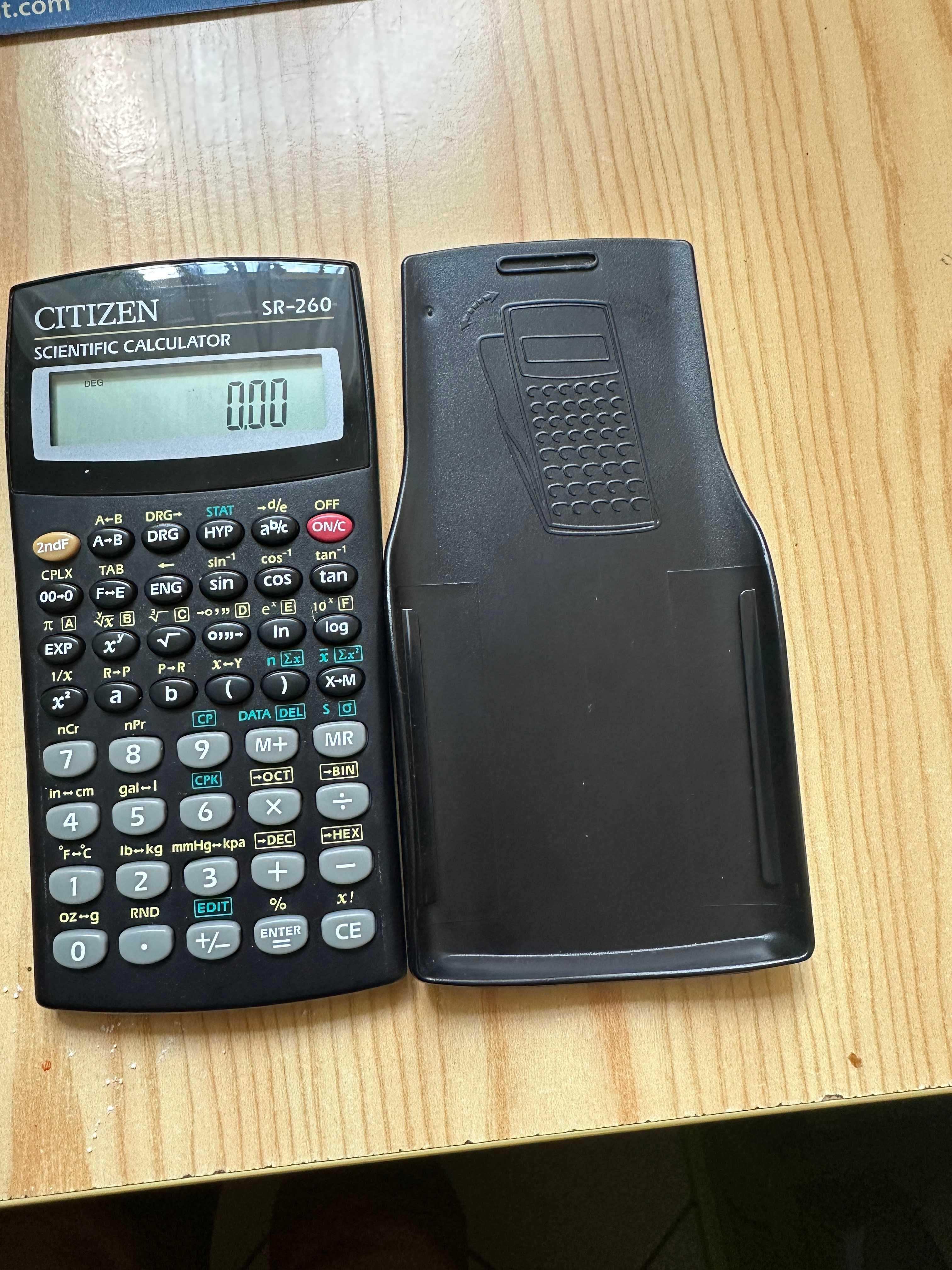 kalkulator naukowy CITIZEN SR-260