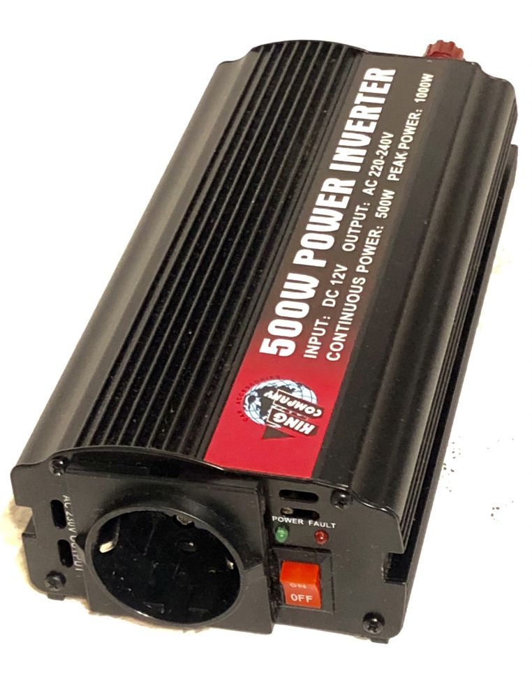 Преобразователь напряжения (инвертор) AC/DC 500W 12V SSK (черный)