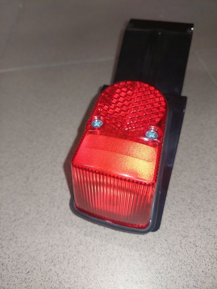 Nowy uchwt +lampa romet motorynka