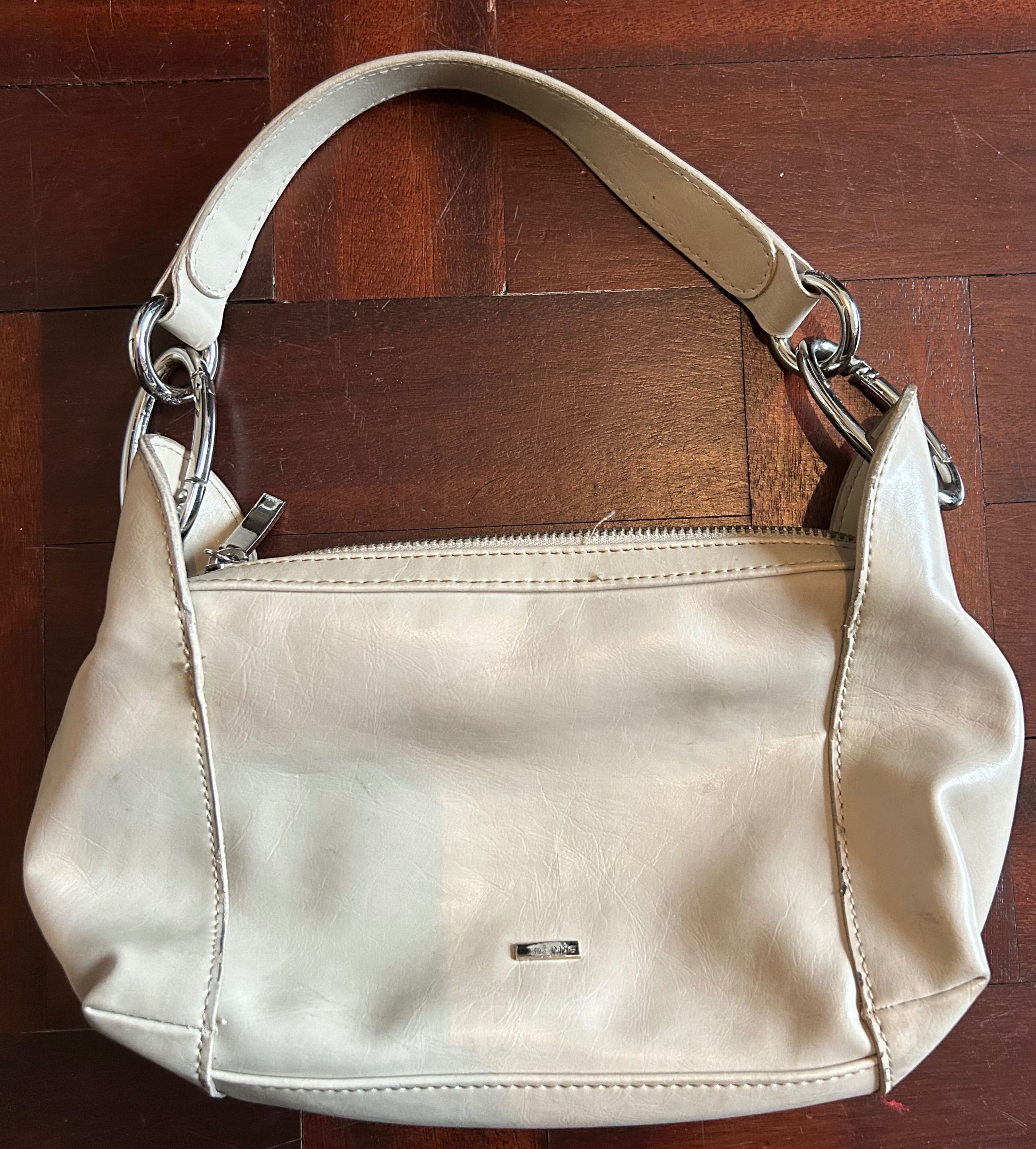 Mango Series MNG Beige Bege Carteira de Mulher