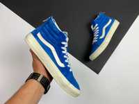 Кеды высокие vans old skool Original замшевые синие 40р