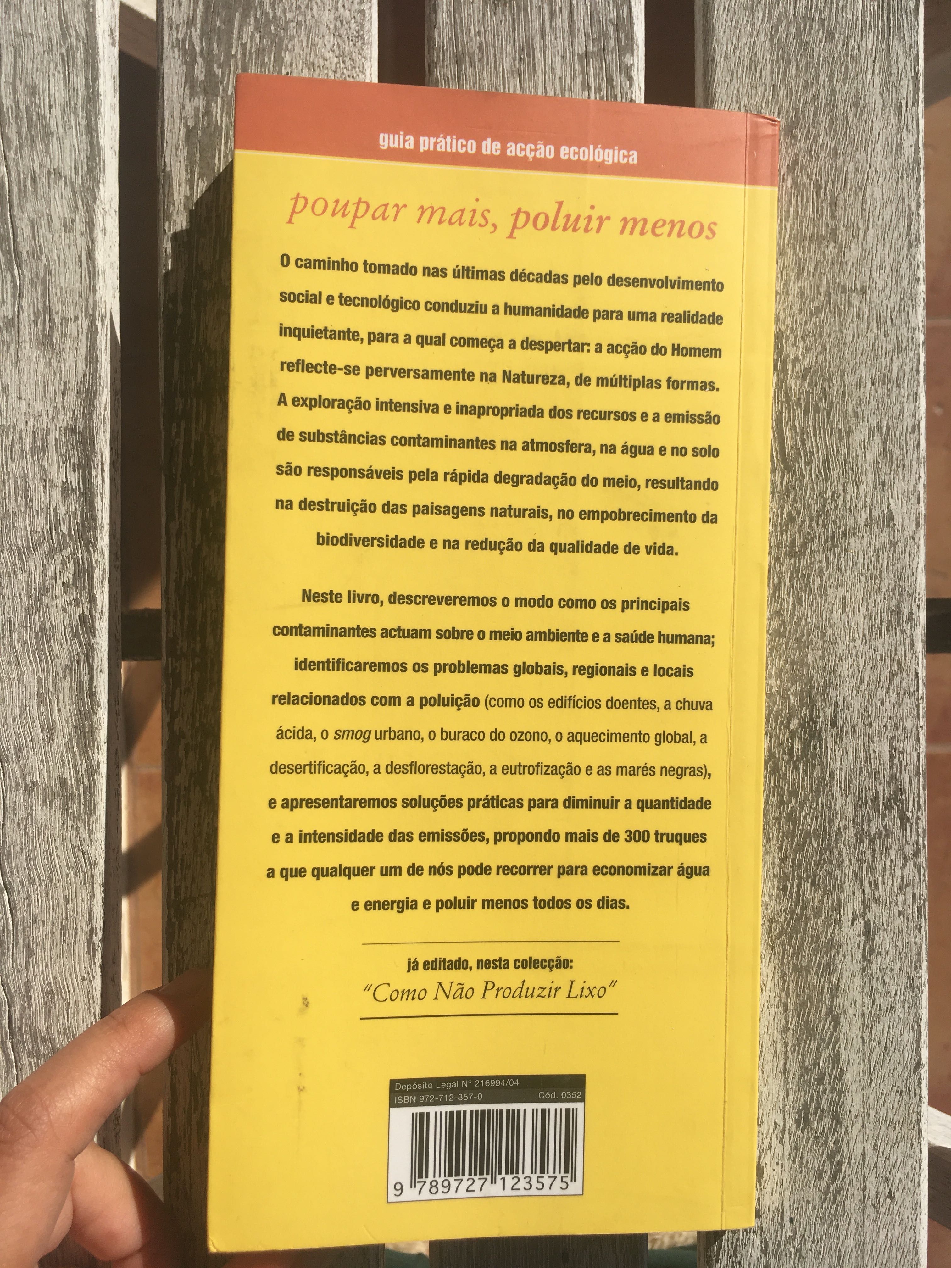 Poupar mais, poluir menos