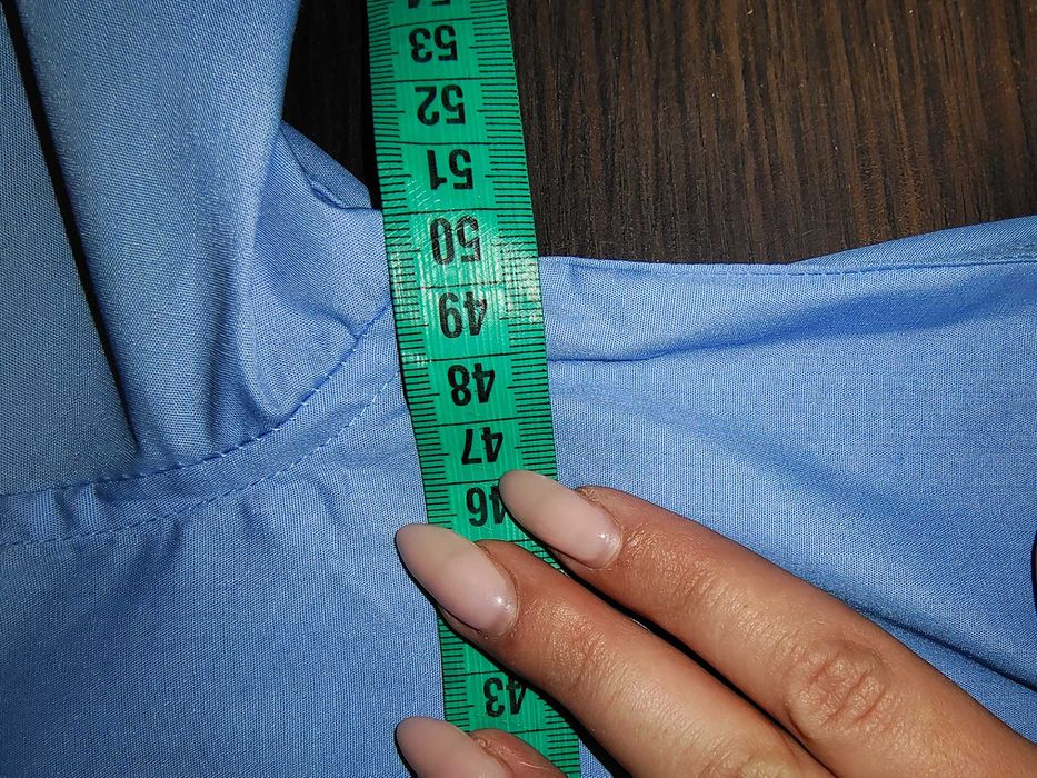 Рубашка сорочка блакитна чоловіча