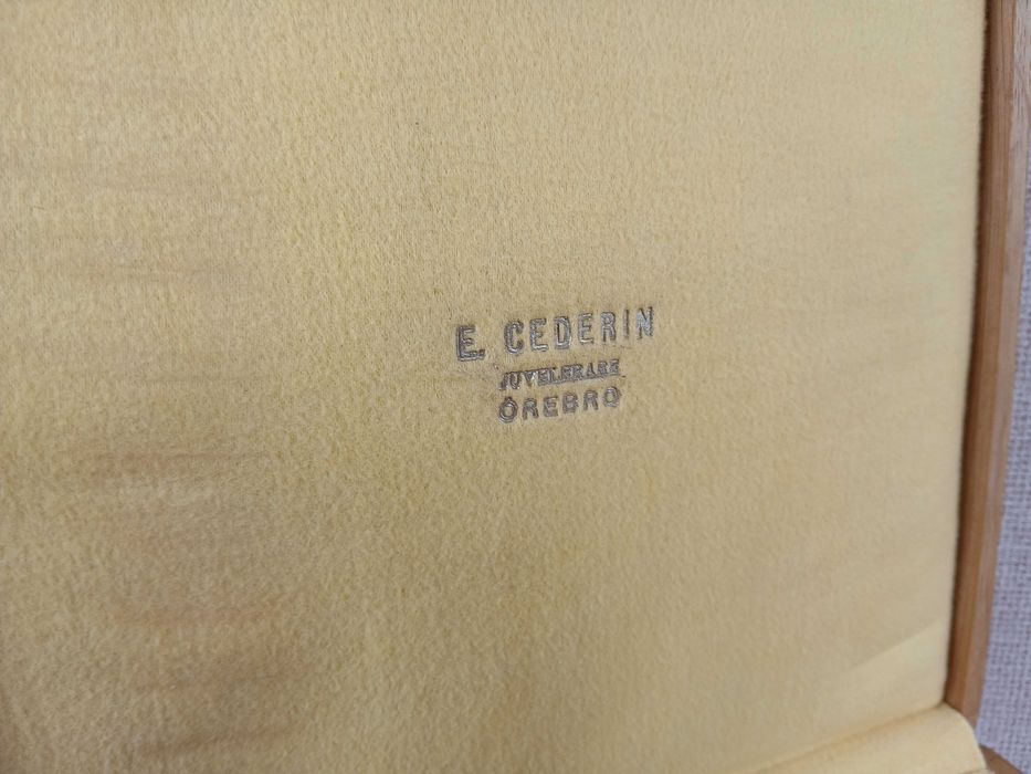 Zestaw 12 widelców Prima NS ALP Szwecja Posrebrzane 19 cm Inicjał H