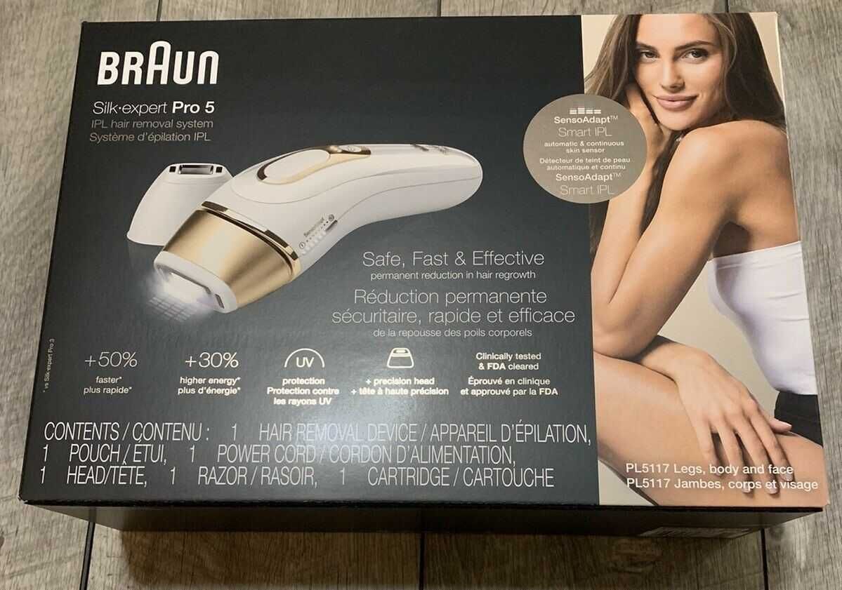 Фотоепілятор Braun IPL Silk Expert Pro 5 PL5137 США