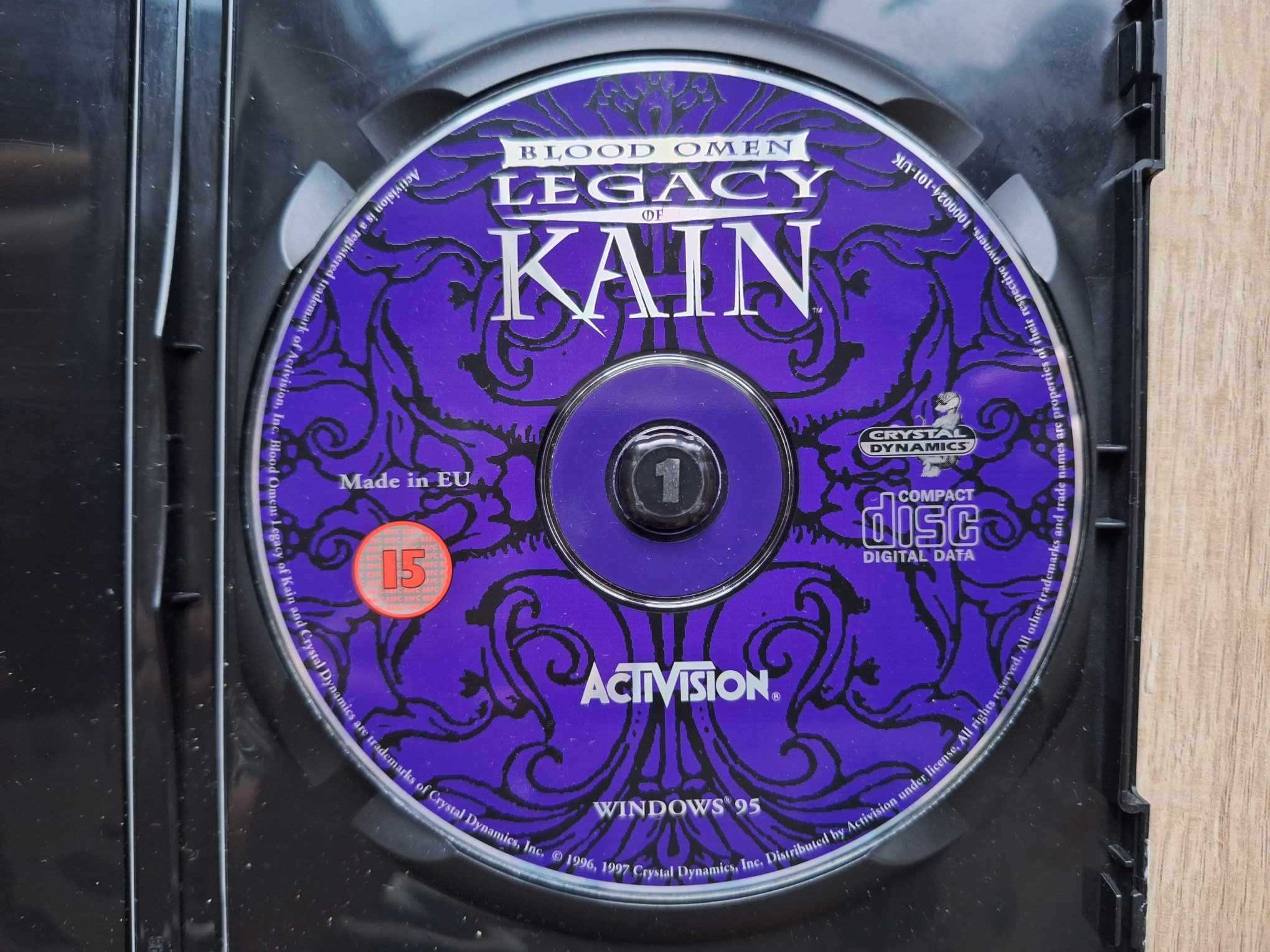 Blood Omen Legacy of Kain unikat na PC gra kolekcjonerska