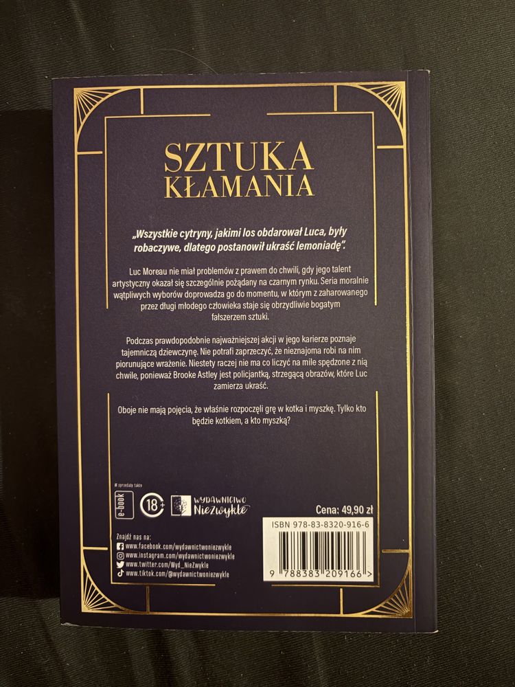 Sztuka kłamania Julia Kubicka