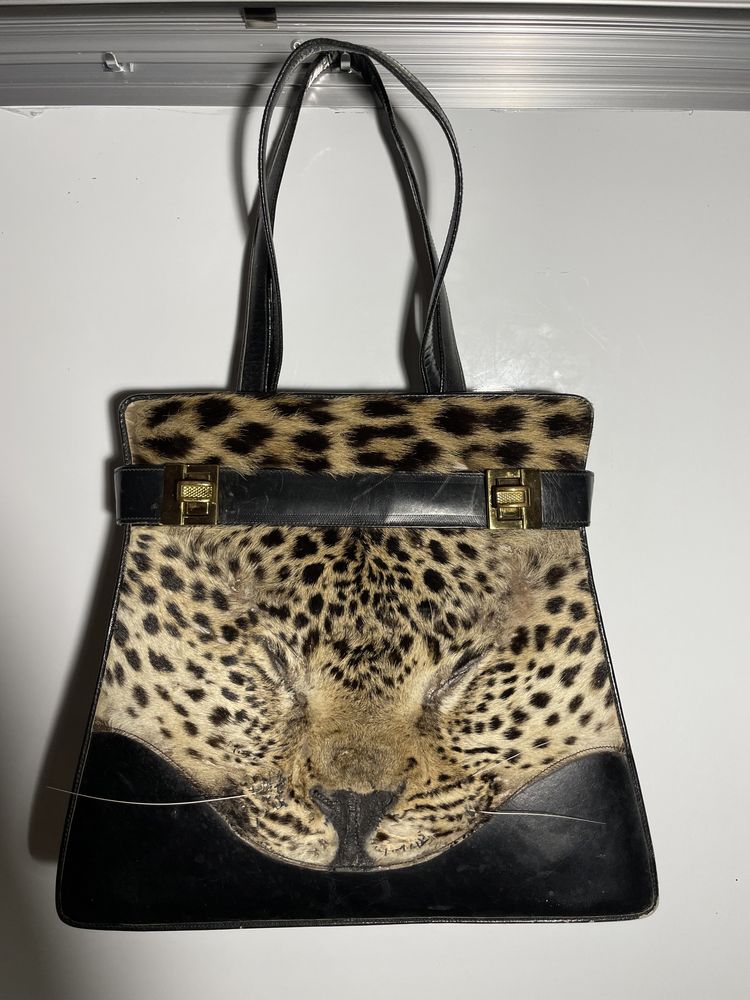 Сумка сумочка із шкіри леопарда Леопард
