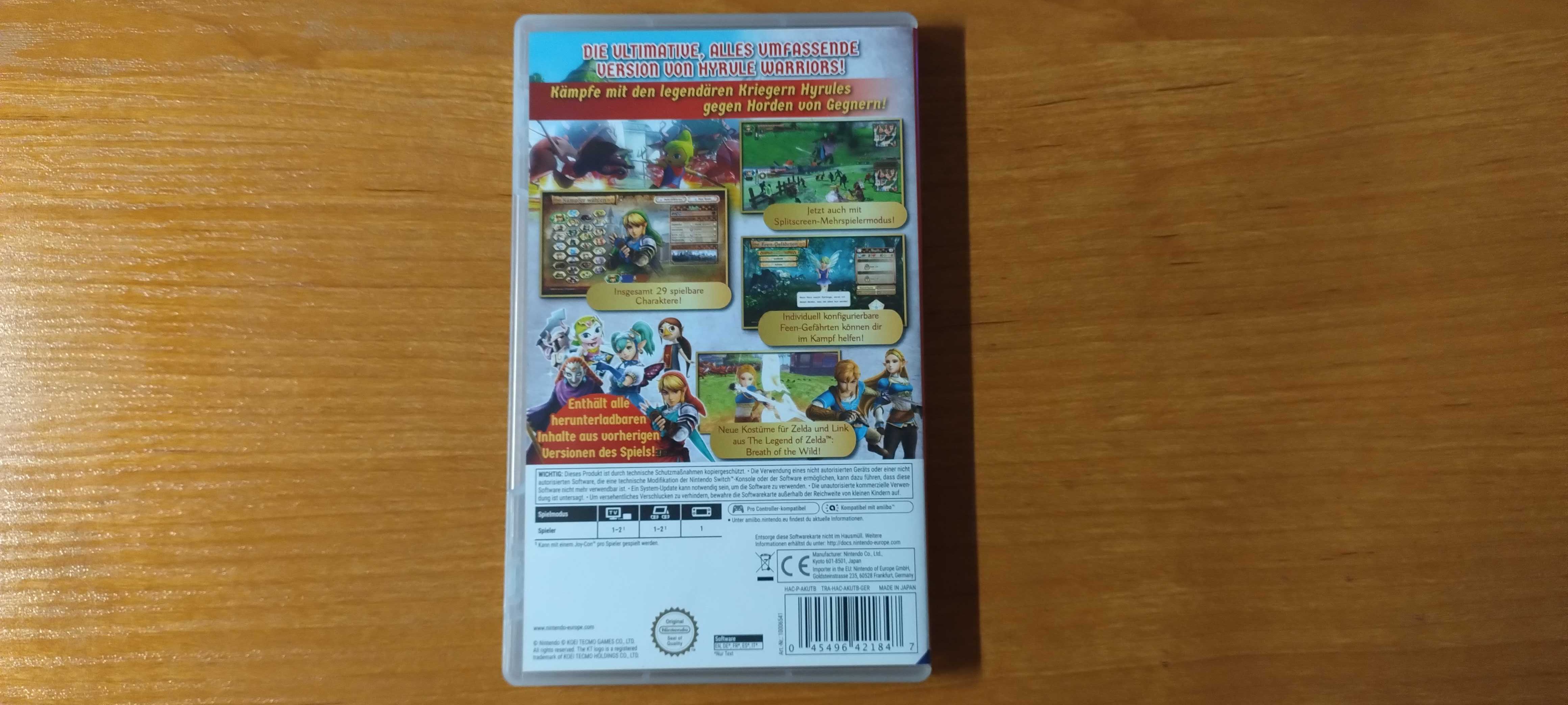 Hyrule Warriors Definitive Edition Nintendo Switch