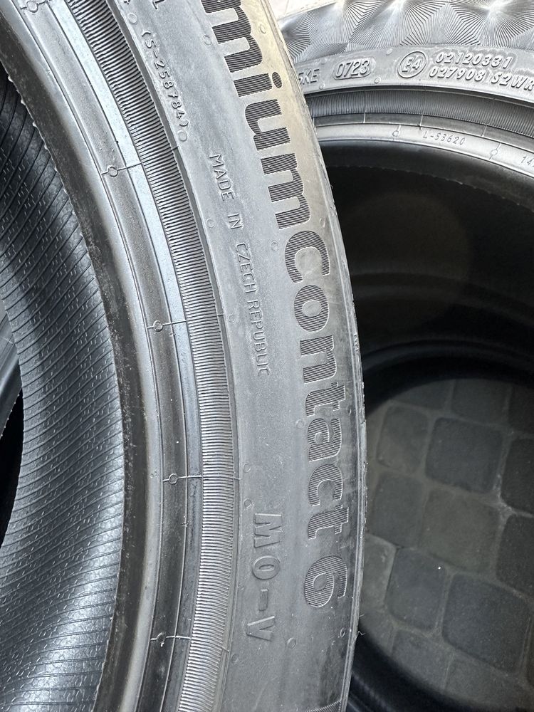 Шини/літні 4шт б/у.245/45R19 Continental PremiumContact6