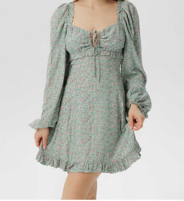 Sukienka miętowa laurella S