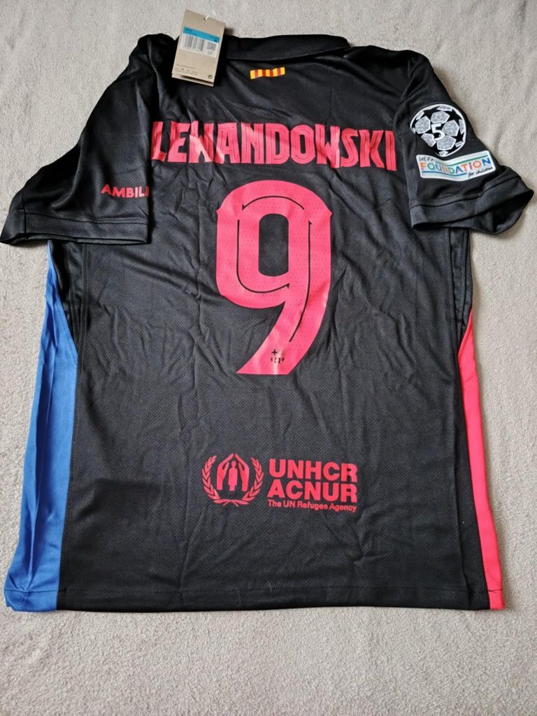 Koszulka fc Barcelony Lewandowskiego
