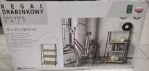 Regał drabinkowy loft dąb Craft meble