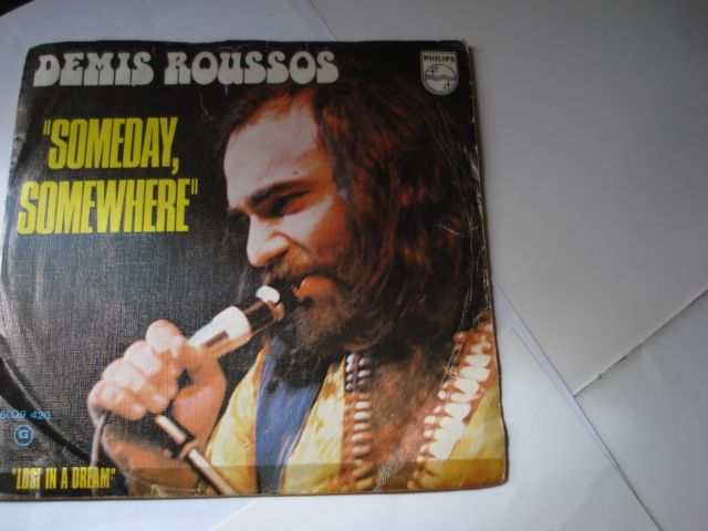 Single: Demis Roussos-Someday, Somewhere