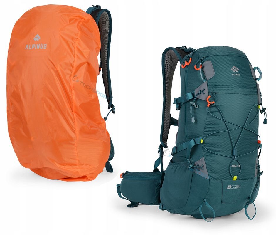 Alpinus Fatra Plecak Turystyczny Trekkingowy Z Pokrowcem 30l