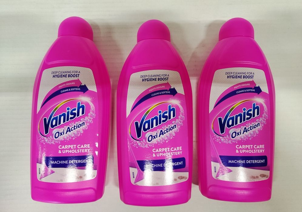 Zestaw Vanisz Oxi Aktion szampon do prania dywanów  3×500 ml