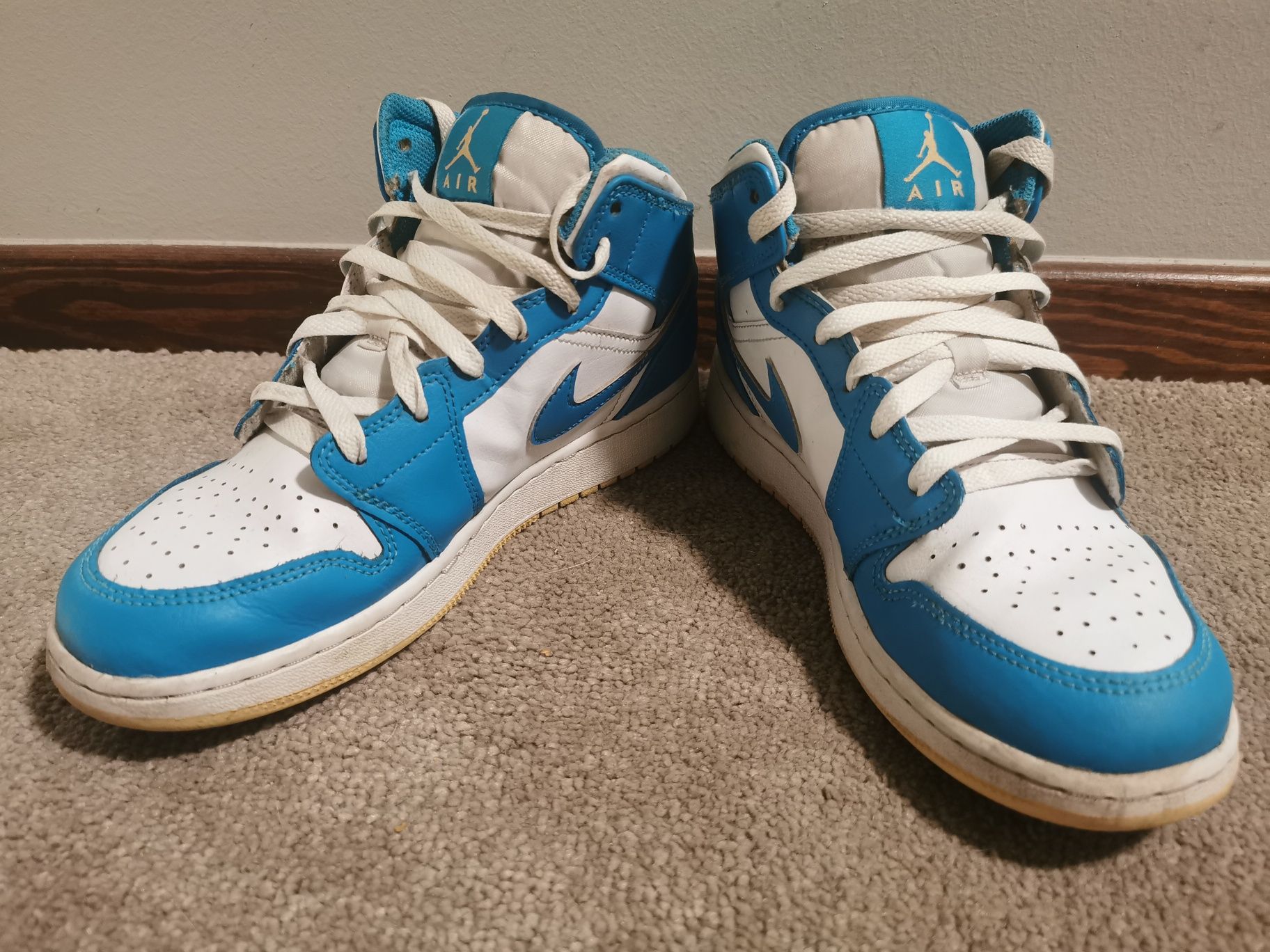 Nike Air Jordan 1 Mid Aquatone r. 38.5