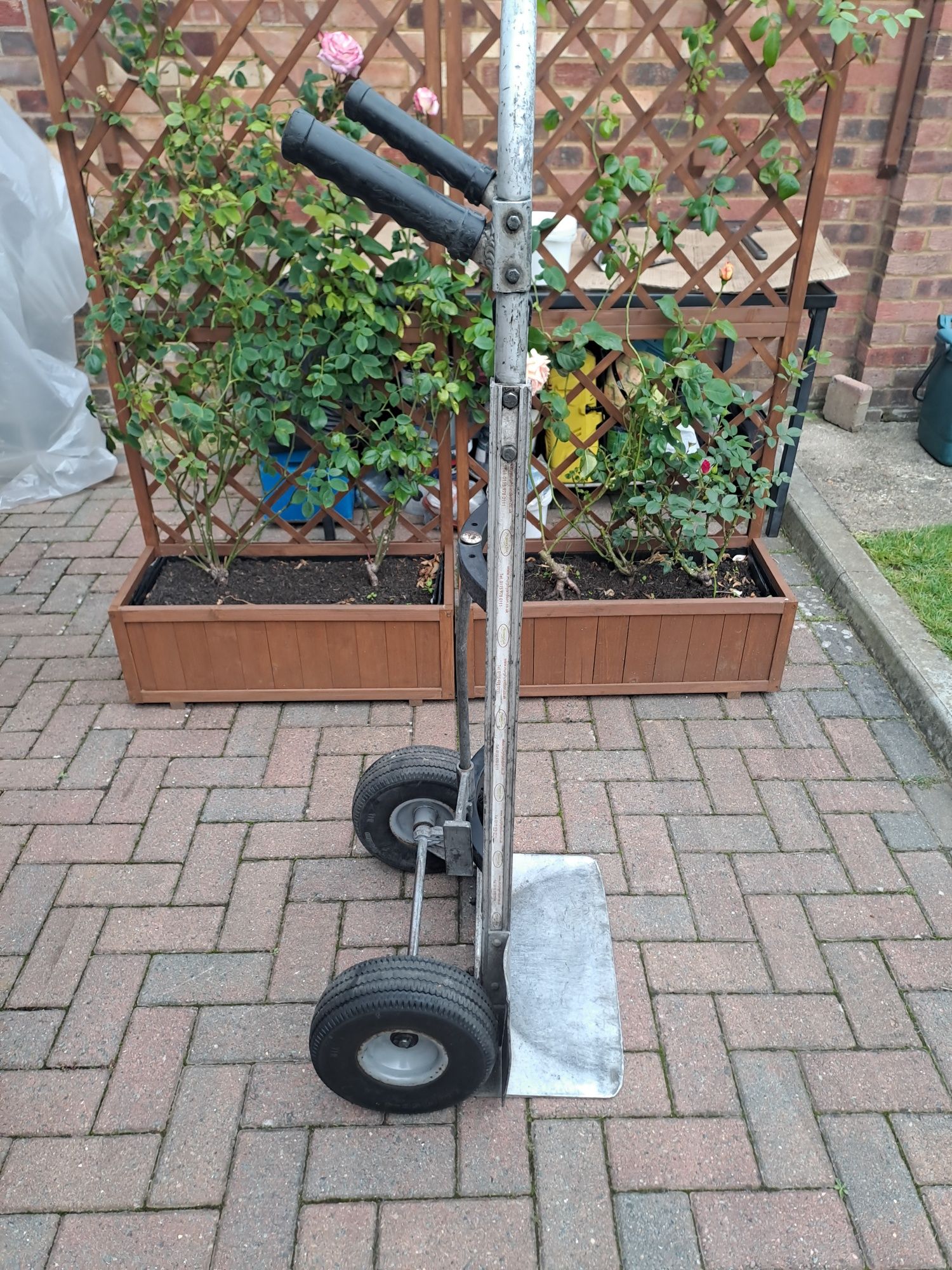 Wózek transportowy aluminiowy