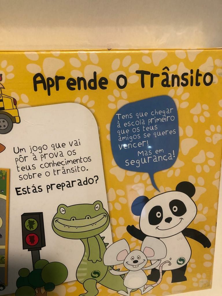 Jogo panda Aprende com o trânsito Novo Majora