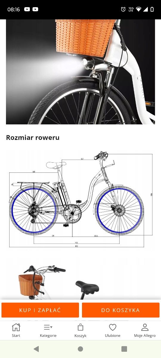 Okazja nowy rower elektryczny super cena gwarancja