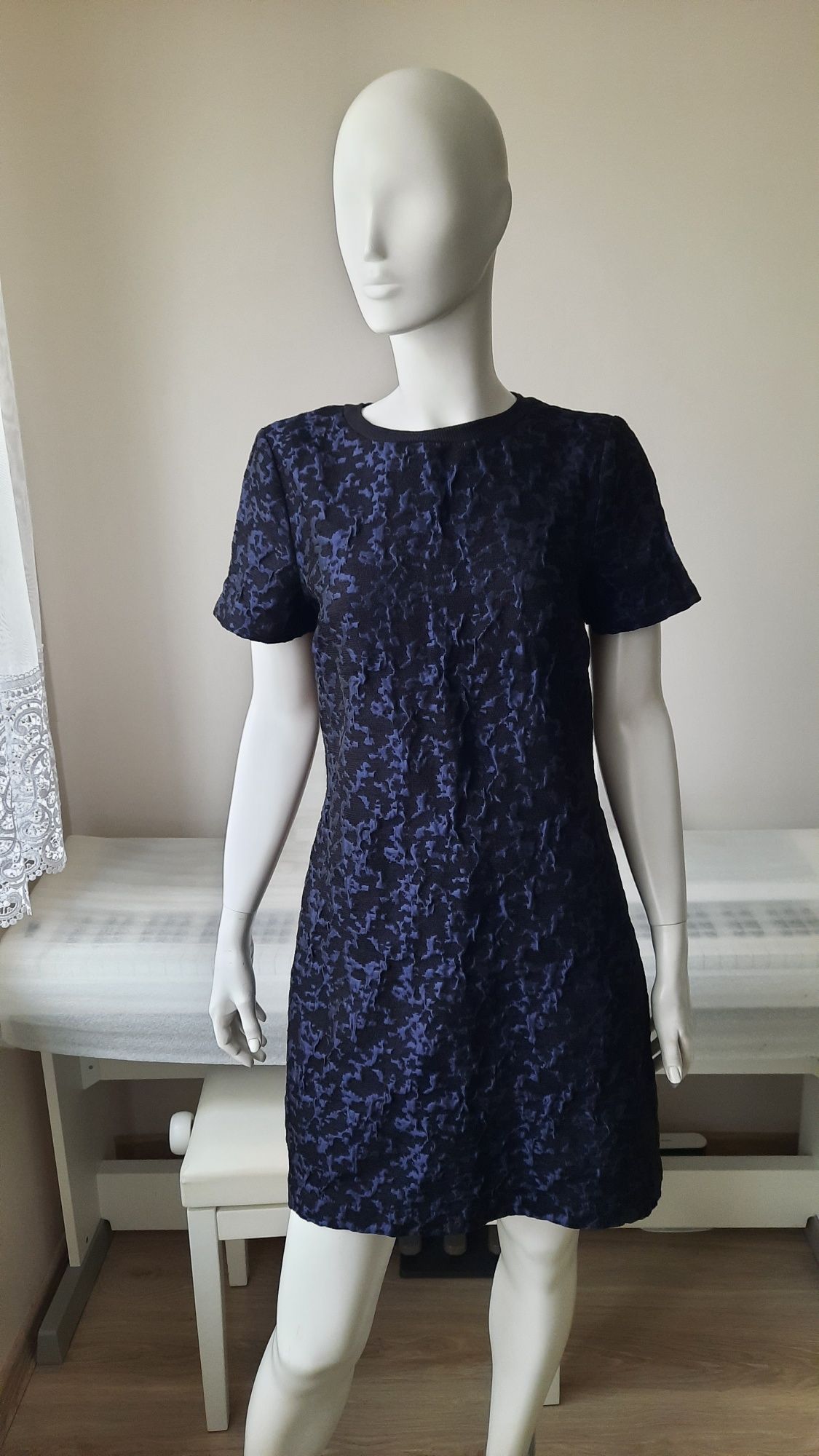 Sukienka czarno-granatowa F&F r.S/36/8