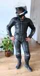 Kombinezon motocyklowy damski Tschul skórzany skóra deep Black 38 M