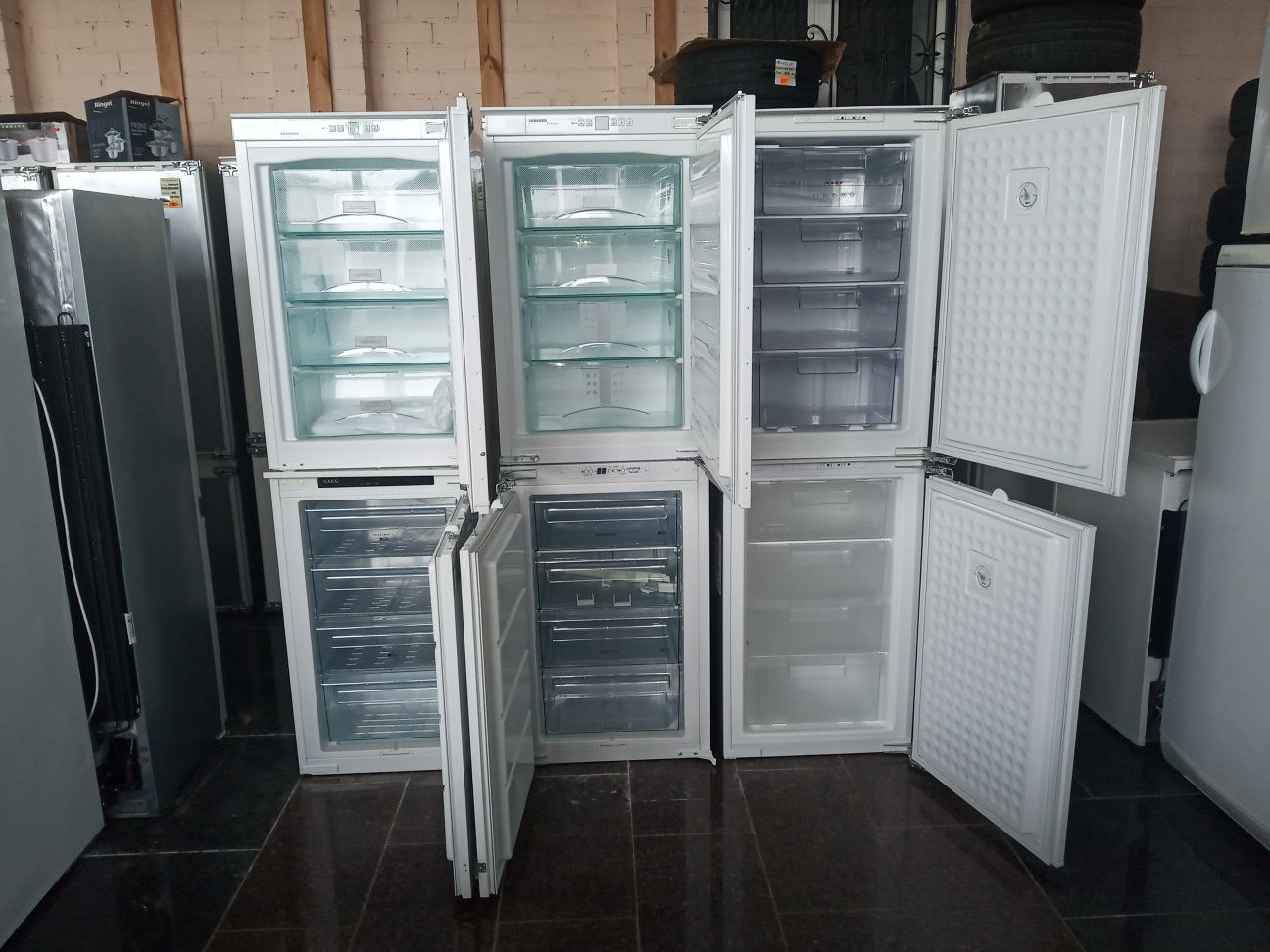 Встраиваемая морозилка Liebherr IG1166 87см INVERTER из Германии