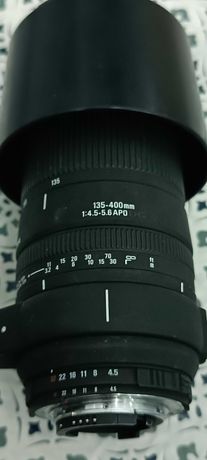 Obiektyw Sigma Apo Dg 135-400  zamocowanie Nikon f