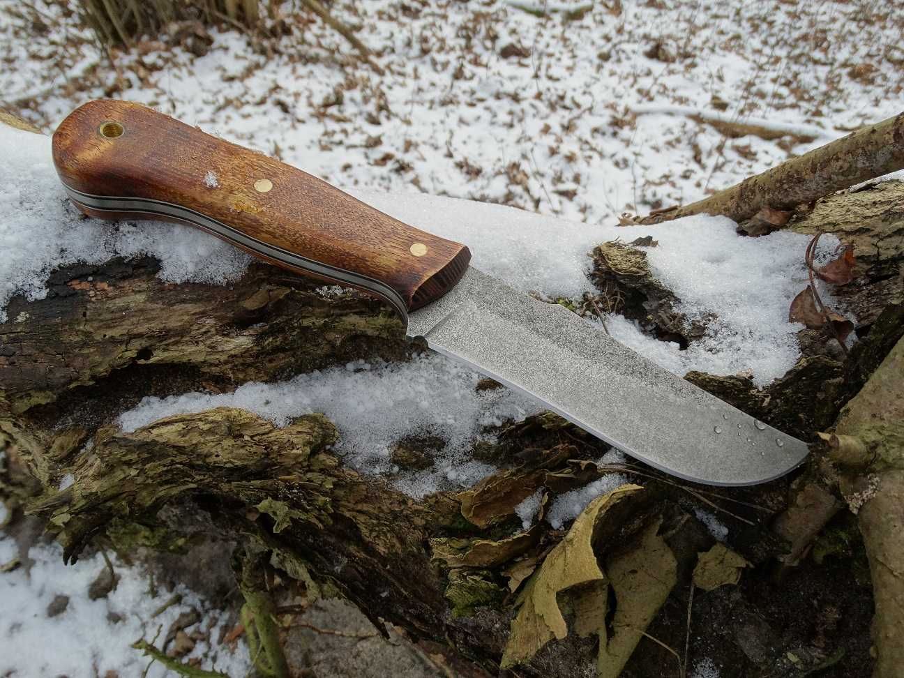 Nóż bushcraft handmade custom knives knifemaking survival