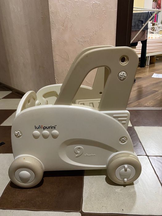 Дитячий візок 3-в-1 Lumpurini Timoleone. Ходунки-каталка
